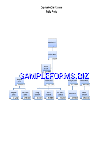 Non-Profit Organizational Chart 2 pdf free
